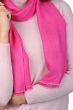 Cashmere & Seide kaschmir pullover damen stolas scarva intensives rosa 170x25cm